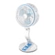 thumbnail image 1 of Ventilador de escritorio con luz LED, plegable y ajustable, carga USB, color azul, ideal para oficina o uso en casa., 1 of 6
