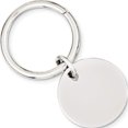 thumbnail image 1 of Sterling Silver Rhodium Plated Key Chain Made In Italy qq535, 1 of 5