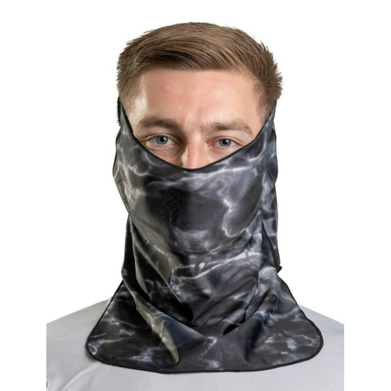 Aqua Design Adjustable Size Multipurpose Face Sports Water Camo Sun  Protection Mask Breathing Holes Shield Pro+ Tube