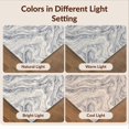 thumbnail image 7 of Design&I 6'x9' Ultra Soft Area Rug, That Mediterranean Couch Inspired Flowing Veined Beachy Dusty None Fluffy Washable Non Shedding for Guest Room Bedroom Living Room, 7 of 7