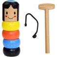 thumbnail image 1 of Juguete de madera para hombre, marioneta mágica divertida, juguete de madera, accesorios mágicos para escenario, 1 of 4