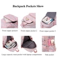 thumbnail image 4 of Mochila enrollable Mfikaryi para niñas con lonchera y estuche para lápices, 4 of 7