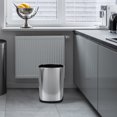 thumbnail image 1 of OULII Stainless Steel Garbage Bin Design for Home 1Pcs, 1 of 7