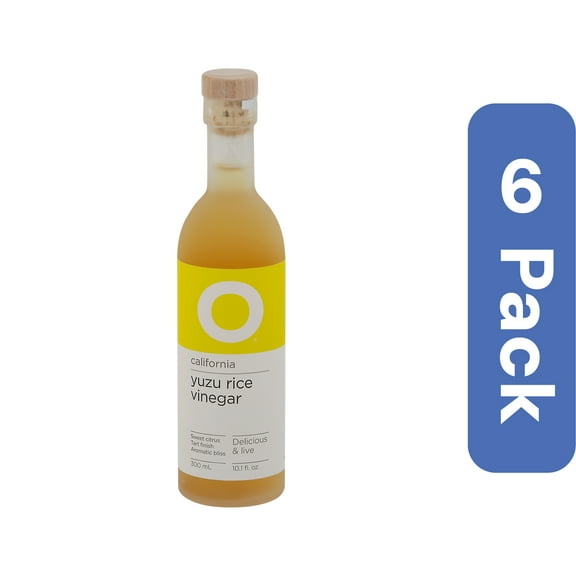O Yuzu Rice Vinegar 10.1 fl oz (Pack Of 6)
