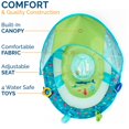 thumbnail image 4 of Baby Spring Float Swimways Splash N Play con toldo de 9 a 24 m, 4 of 8