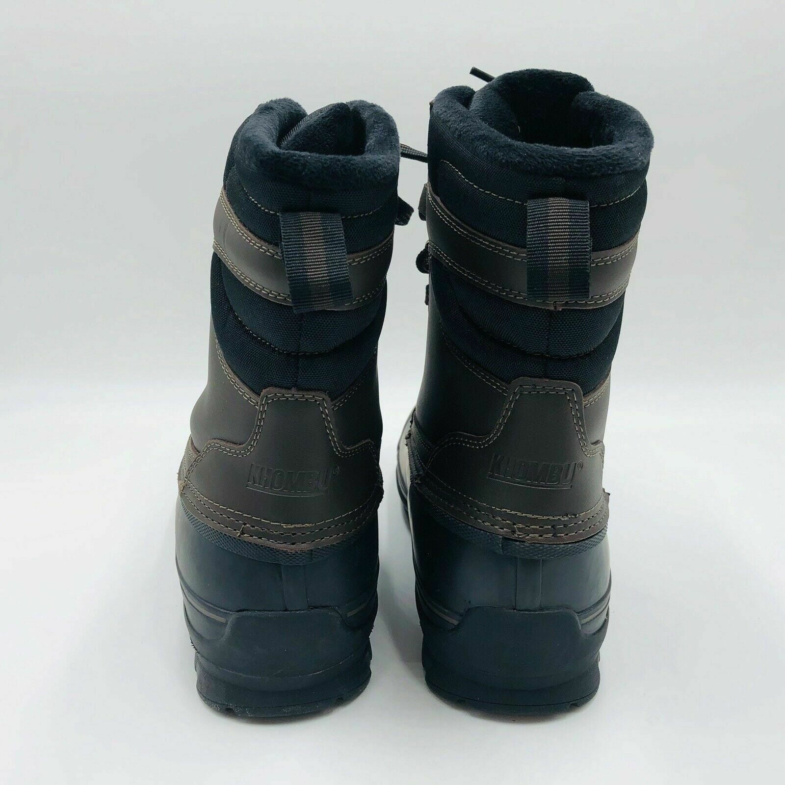 Khombu Kenny all weather duck boots Khombu Mens Winter Duck Boots Waterproof 10M Kenny Brown  main image 2