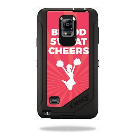 - Skin For OtterBox Defender Samsung Galaxy Note 4 – Blood Sweat Cheers | MightySkins Protective, Durable, and Unique Vinyl Decal wrap cover | Easy To Apply, Remove, and Change Styles | Made in the USA