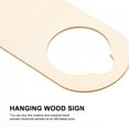 thumbnail image 4 of 10 Pcs Do Not Disturb Door Hanger Decor Office Hanging Blank Wood Sign Unfinished Knob DIY Pendant, 4 of 6