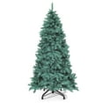 thumbnail image 3 of Uforic 6ft Pre-Lit Spruce Artificial Christmas Tree,Hinged Artificial Christmas Tree with 880 Branch Tips,300 Warm-White Lights, for Home, Office, and Party Decor, 3 of 6