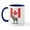 White/Navy Inside, variant on CafePress - Canadian Flag With Moose Mug - 11 oz Ceramic Mug - Novelty Coffee Tea Cup