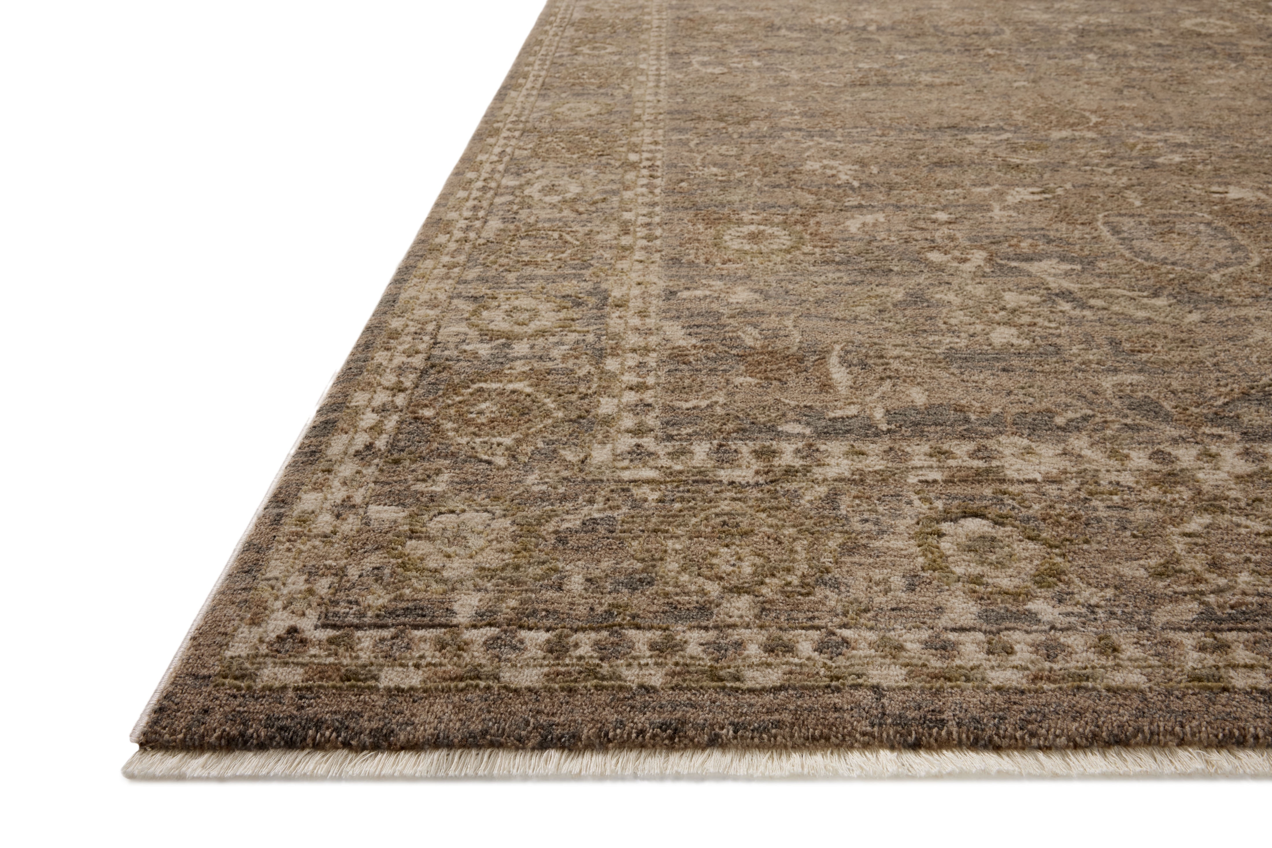 Loloi Haywood Pebble / Charcoal 2'-3" x 3'-11" Area Rug
