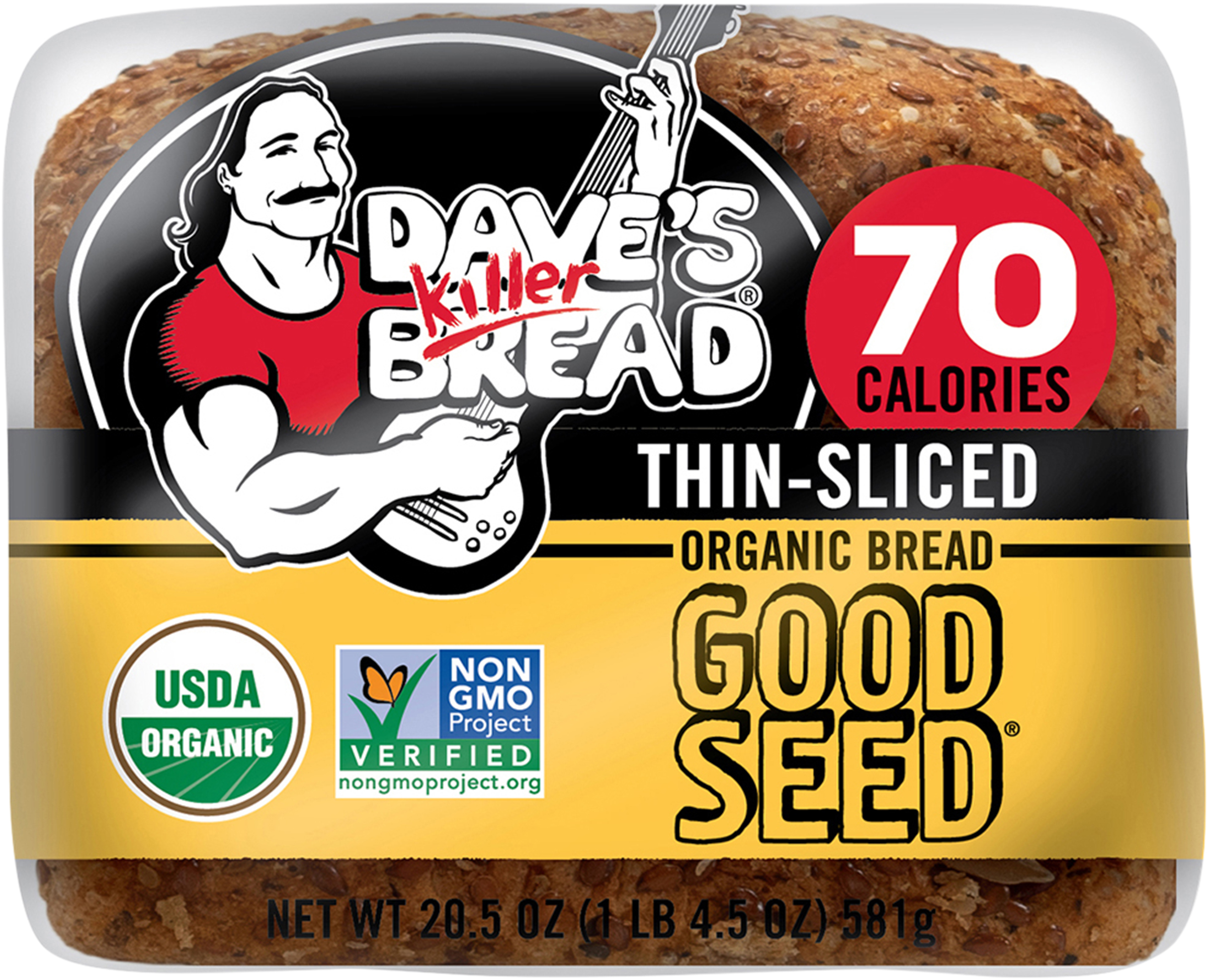 Dave's Killer Bread Good Seed Thin-Sliced Organic Bread Loaf, 20.5 oz - image 15 of 17