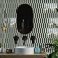 thumbnail image 4 of DEWOO 10-Sheet Upgraded Thicker Peel and Stick Kitchen Backsplash Tiles,Waterproof Self-Adhesive Vinyl Wall Tile Fish Scale Mosaic Design,for Bathroom,Fireplace and RV(White Green,12"×12"), 4 of 13