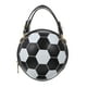 thumbnail image 1 of KAKOWELY Adorable bolso bandolera redondo con diseño de fútbol para mujer, 1 of 5