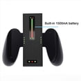 thumbnail image 4 of Mango de carga para mandos izquierdo y derecho, compatible con Nintendo Switch 2, con batería recargable y luz indicadora, 4 of 5