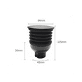 thumbnail image 3 of Silicon Coffee Grinder Single Dose-Hopper Bean Grinder Coffee Grinder Bean Bin Blowing Cleaning Tool, 3 of 8