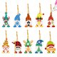 thumbnail image 1 of Kit de llavero de diamantes de Navidad de 10 Uds., taladro de forma especial, regalos de gnomo de Navidad para mascotas, 1 of 9