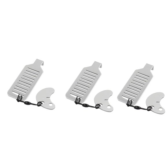 Cerradura De Puerta Portátil, Cerraduras De Puerta Del Hotel Para Viajeros, Dispositivos De Seguridad De Puertas, Cerradura De Viaje, Seguridad De Puertas De Apartamento, 3 Uds.