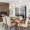 thumbnail image 6 of 4 Lights Gold Sputnik Chandelier Globe Chandeliers, L31" Large Mid Century Long Ceiling Pendant Light Fixtures with Milk Glass Globe Shades for High Ceiling Living Room Foyer Dining Room Bedroom, 6 of 7