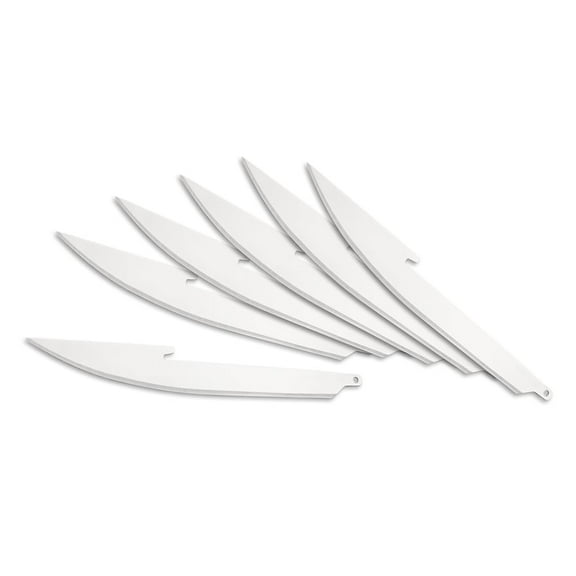 Outdoor Edge Replacement RazorMax Knife Blades 5" Boning 420J2 Stainless Steel 6PK