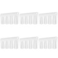 thumbnail image 1 of 3 tarros de vidrio transparente con tapa hermética, recipiente para alimentos para harina, granos de café y té, 1 of 6