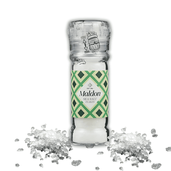 Molinillo Maldon Sal Blanca 55g Sal Gourmet Inglesa