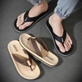 thumbnail image 3 of Chanclas de hombre para uso en verano, zapatillas antideslizantes para hombre, sandalias de playa con clip para hombre, versión coreana, 3 of 6