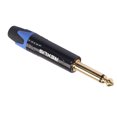thumbnail image 3 of Adaptador Enchufe para Soldar DIY Conector Audio Mono 6 35mm () Azul, 3 of 9