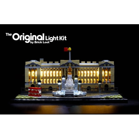 Brick Loot LED Lighting Kit for LEGO Buckingham Palace 21029 - LEGO Set NOT Included