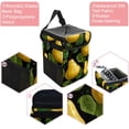 thumbnail image 2 of Pear Foldable Car Trash Can with Lid, Leak-Proof Mini Trash Can, Hanging Storage Bag for Car, 2 of 6