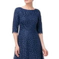 thumbnail image 4 of Js Collection Womens Sophia Embroidered Midi Dress, Blue/10, 4 of 5