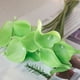 thumbnail image 4 of 10 Uds. Ramo de flores artificiales de lirio de cala para boda, novia, ducha, decoración del hogar, cala de imitación Zhivalor CPB-SSW2150-4, 4 of 5