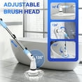 thumbnail image 5 of TASVAC Cordless Cleaning Brush with 5 Replaceable Heads, Electronics Cleaning Brush, New, 1 Total Count, 5 of 8