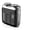 Black, variant on Mini Portable Electric Shaver for Men, IPX7 Waterproof Dual‑Head Magnetic Razor, USB Rechargeable Pocket Travel Shaver, Cordless One‑Button Grooming Shaver with Extra Replacement Head