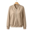 thumbnail image 5 of Aezemi Womens Sports Sweatshirts Full Zip Lightweight Long Sleeve Fashion Tops Winter Fall Trendy Zip up Workout Outfits XXL, 5 of 7
