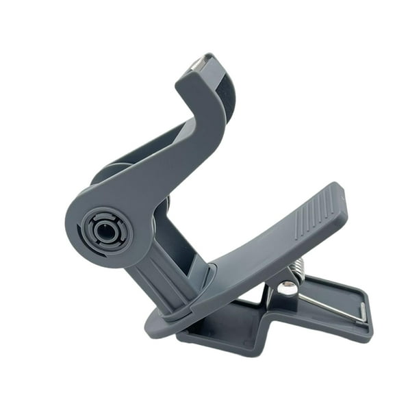 Abrazadera para dispensador de cinta de escritorio Práctico y compacto soporte para dispensador de rollo de cinta Gris