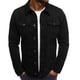 thumbnail image 4 of Chaqueta Vaquera Negra ANGGREK para Hombre, 4 of 7