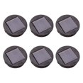thumbnail image 1 of 6pc Smart Garden Solar Powered Replacement Round Led Light Box Solar Battery Box Solar Cells Li-ion, 1 of 5