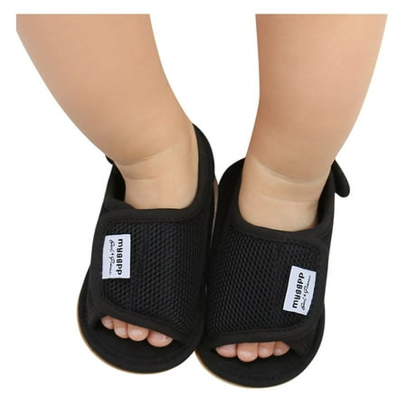 

Baby shoes Baby Boys Girls Sandals Infant Outdoor Summer Beach Shoes Non Slip Soft Sole Toddler First Walker Crib Shoes Months CHMORA