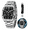 B Black, variant on Watches for Men Fashion Dress Analog Quartz Waterproof Casual Chronograph Roman Numeral Gold Plated Stainless Steel 6-Hand Luminous Date Classic Mens Wrist Watches Reloj Para Hombre