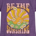 thumbnail image 3 of Instant Message - Be The Sunshine   - Toddler & Youth Girls Short Sleeve Graphic T-Shirt, 3 of 6