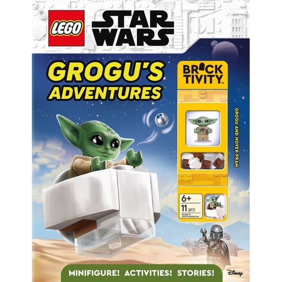Activity Book with Minifigure Lego Star Wars: Grogu's Adventures, (Paperback)