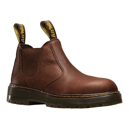 dr martens chelsea boots steel toe