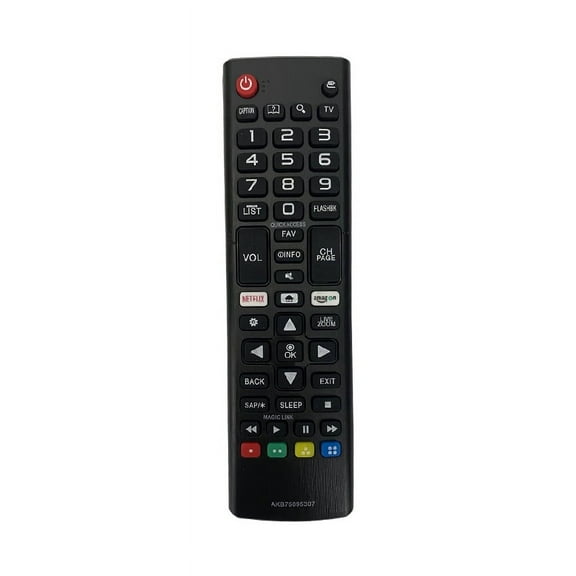 Generic AKB75095307 Remote Control for LG 4K UHD Smart TVs 32LJ550B-UA / 32LJ550M-UB / 43LJ5500-UA / 43LJ550M-UB / 43LJ5550-UC / 43UJ6050-UC