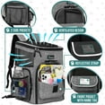 thumbnail image 2 of PetAmi Airline Approved Pet Carrier Backpack, Heather Gray, 2 of 7