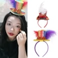 thumbnail image 2 of Glittering Small Hat Headbands for Children Birthday Party Hat With Sequined For Theater Production Photography Props, 2 of 9
