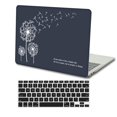 thumbnail image 3 of KSK KAISHEK Hard Shell Cover Only Compatible MacBook Pro 13" with No Touch No CD-ROM, No USB-C + Black Keyboard Cover Model: A1502 & A1425 Flowers 186_2, 3 of 5