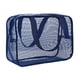 thumbnail image 1 of Bolsa de Baño de Aseo de Malla Jinwen Azul, 1 of 8