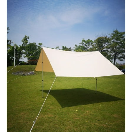 Teepee Tent 4X3M Outdoor Canopy Sunshade Cotton  Canvas Tent Sunscreen Waterproof Camping Yurt Hotel Tent Canopy