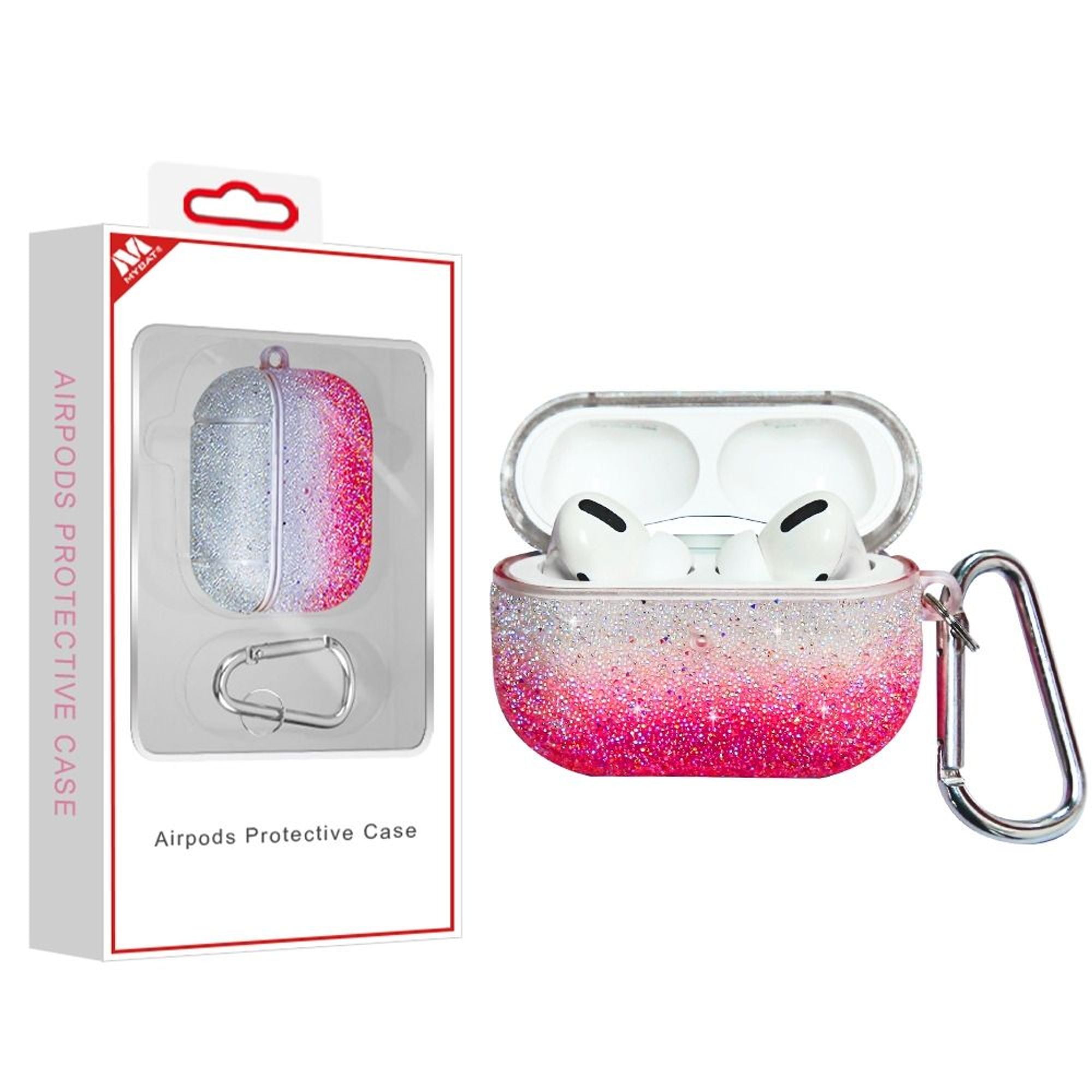 For Apple AirPods Pro Case, by Insten Glittering Protective Case For